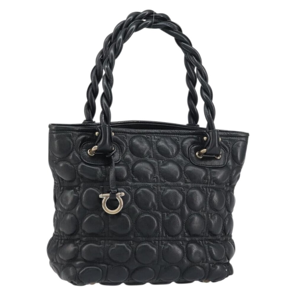 Salvatore Ferragamo Gancini Leather